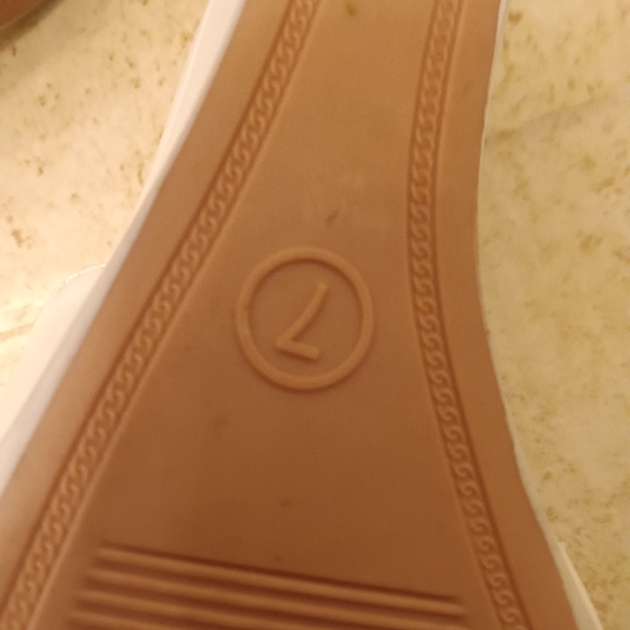 ❤️Women peep toe slip on wedge heel - Picture 5 of 5